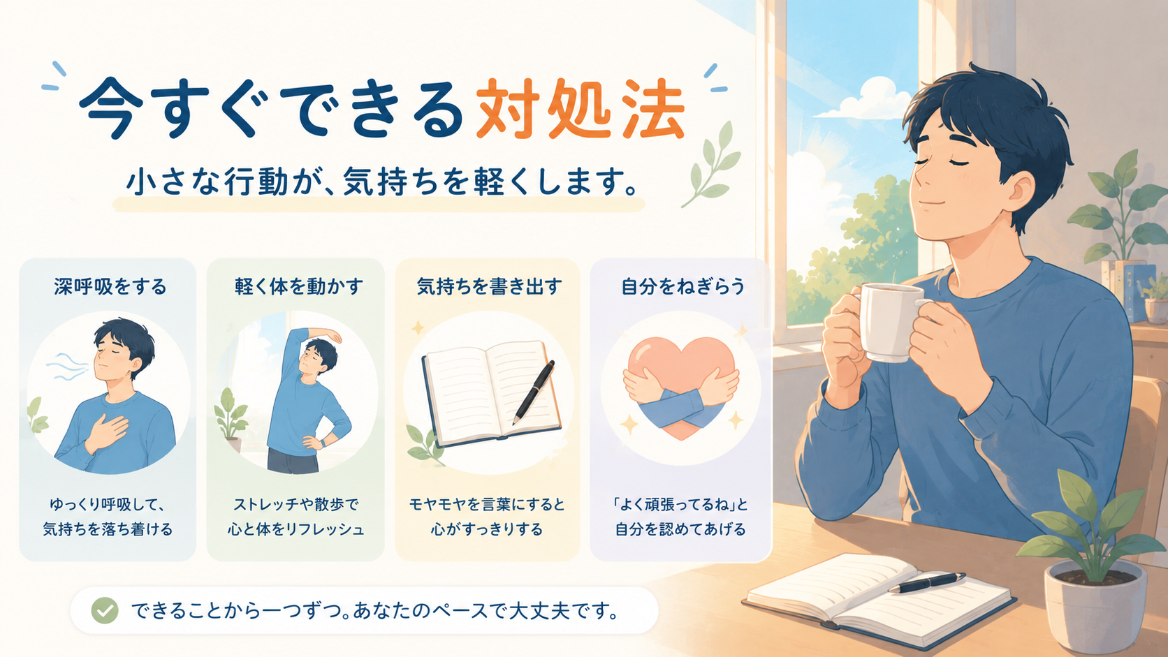 今すぐできる対処法